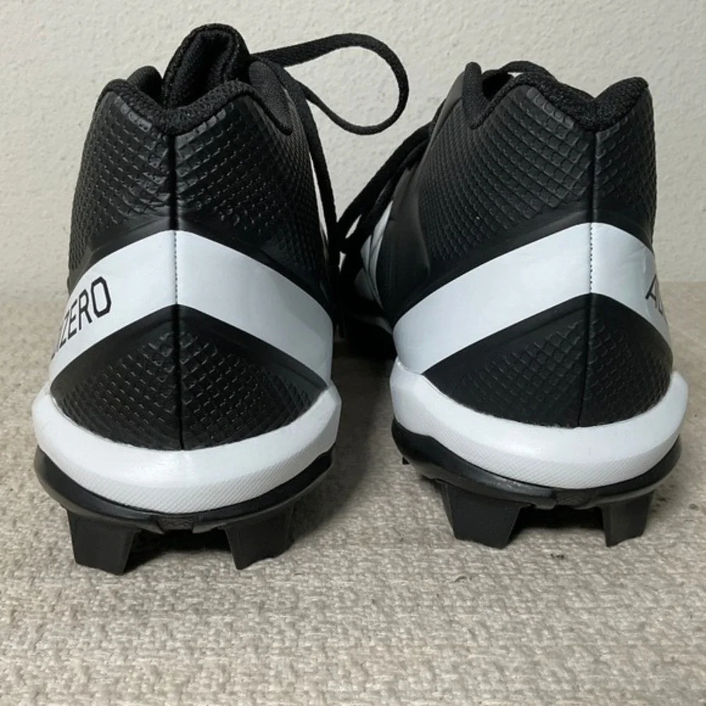 Adidas‎ Adizero Afterburner 9 Mens Football Cleats Black White IF5102 Size 13